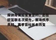 开云登录-摩纳哥赛后官宣签约，志在欧篮联名次提升，赛场秩序良好，赛季目标并未改变的简单介绍